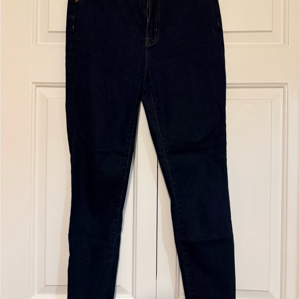 J. Crew Black Straight Leg Jeans Classic Style